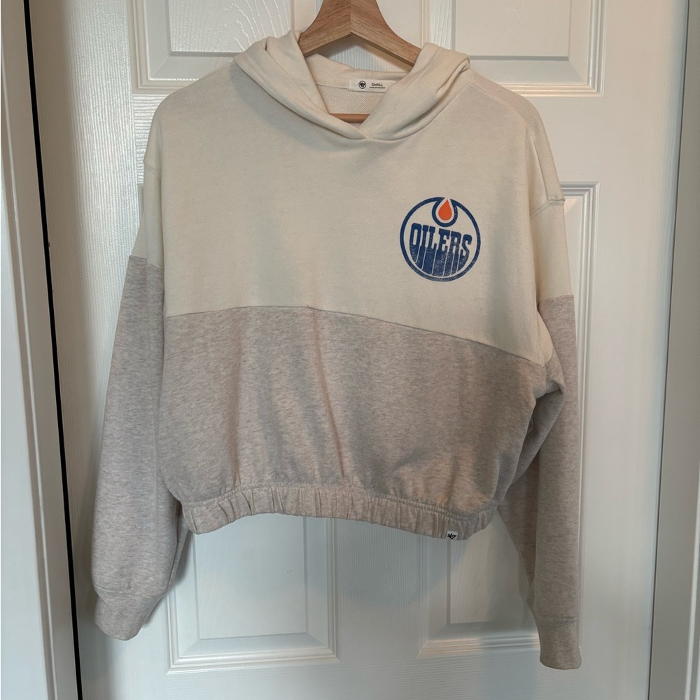 Women's Oilers Cropped Hoodie